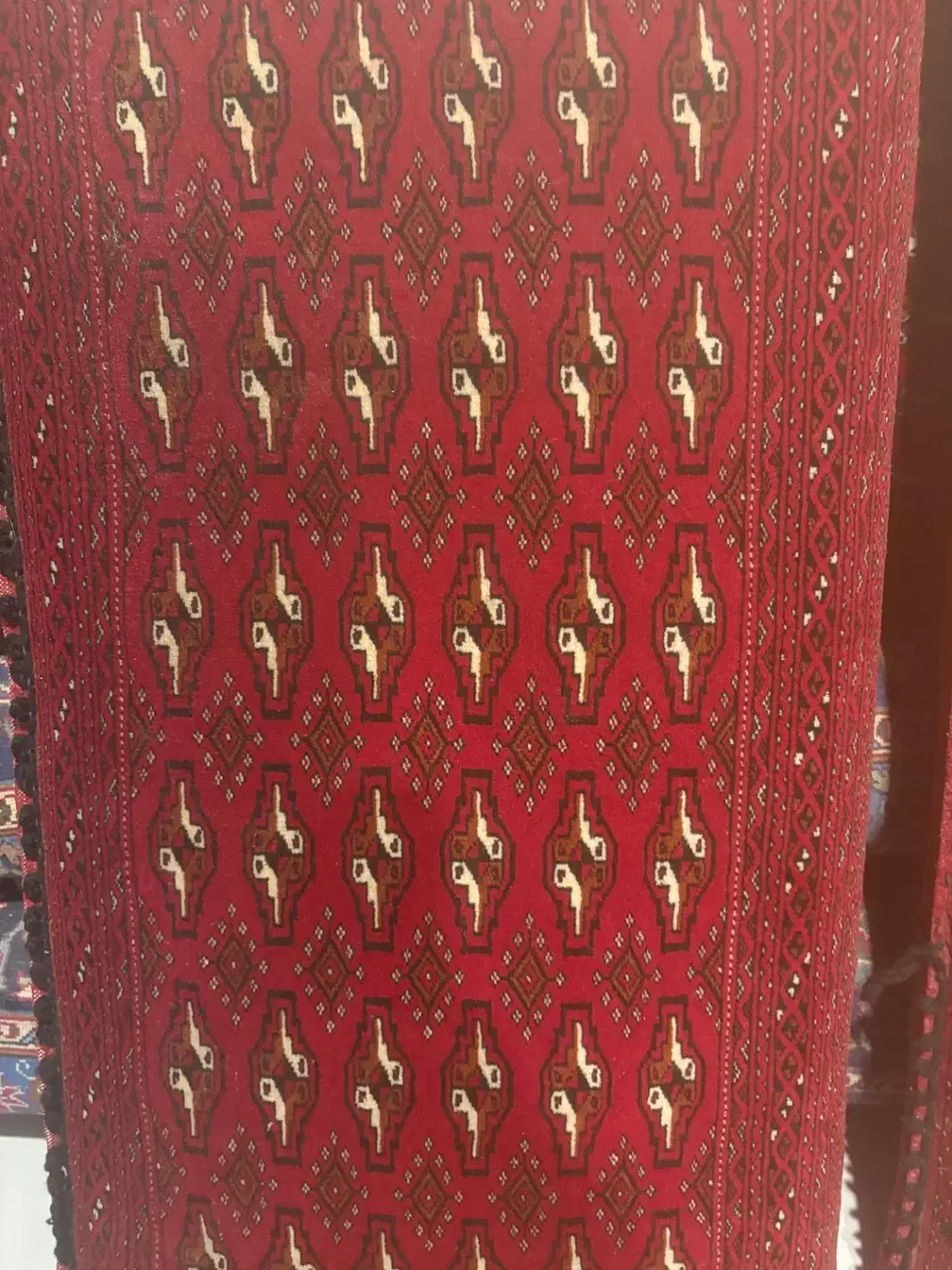 پشتی ترکمنی در حد نو|پشتی|مشهد, کلاهدوز|دیوار