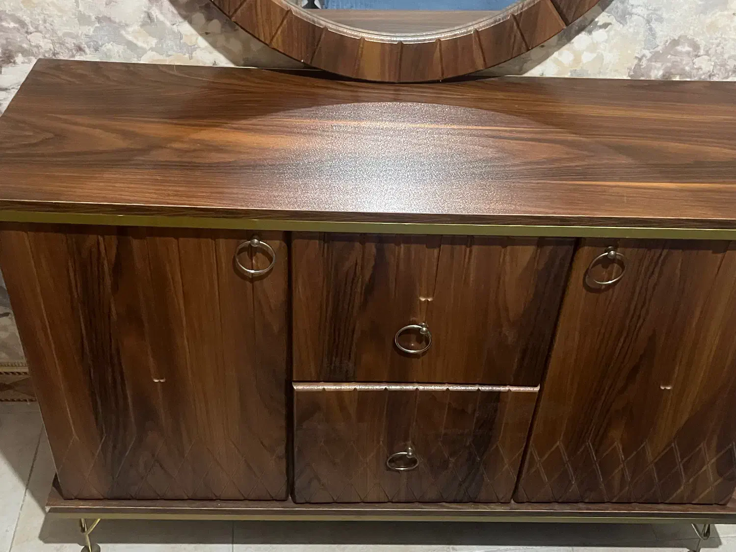 آینه کنسول|بوفه، ویترین، کنسول|رشت, یخسازی|دیوار