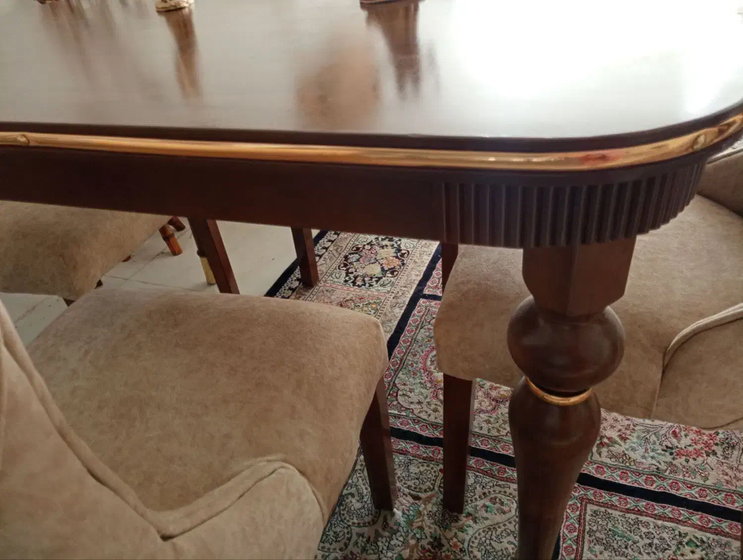 میز نهار خوری ۴نفره نو|میز و صندلی غذاخوری|تربتحیدریه, داروپخش|دیوار