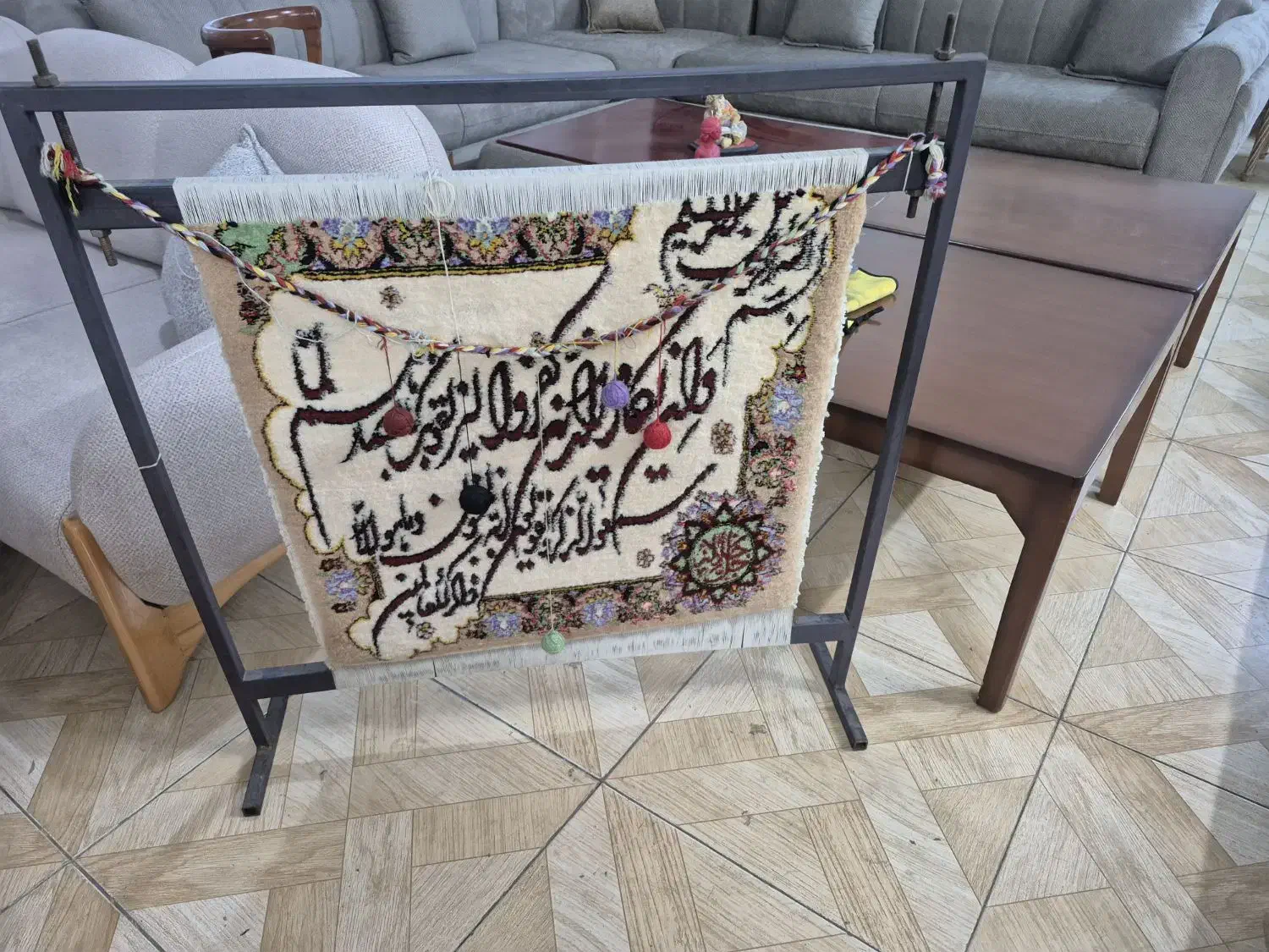 دار قالی دست باف|تابلو فرش|کرج, اتحاد|دیوار