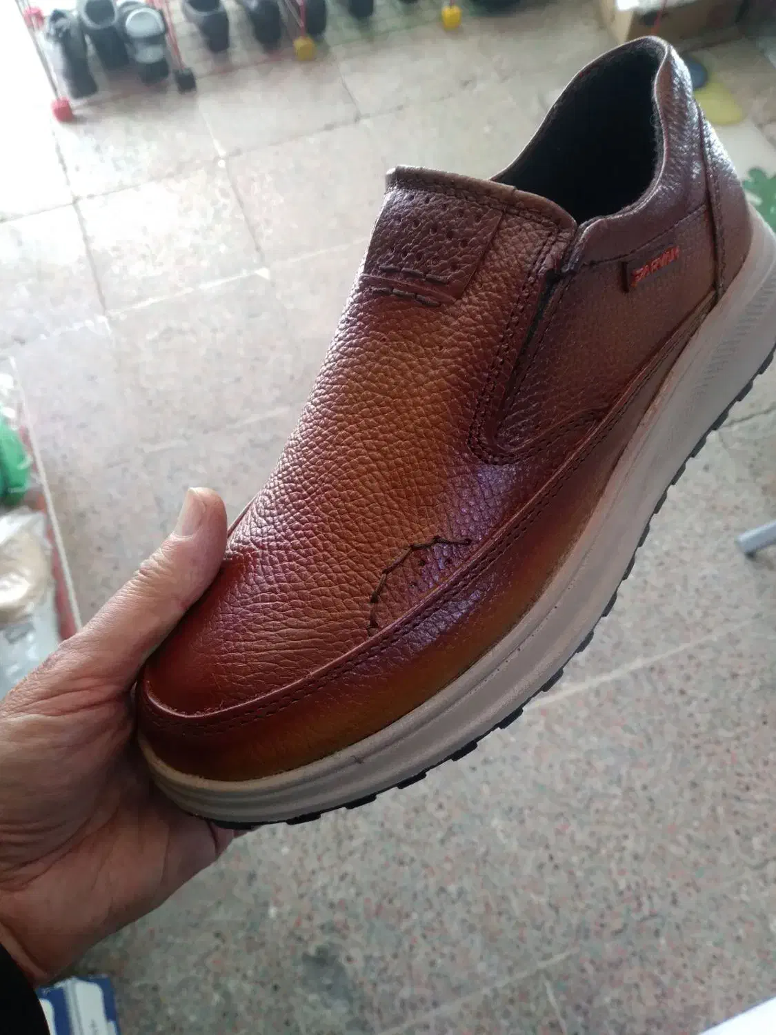 کفش چرم  سایز   ۴۰تا   ۴۴|کیف، کفش، کمربند|همدان, |دیوار