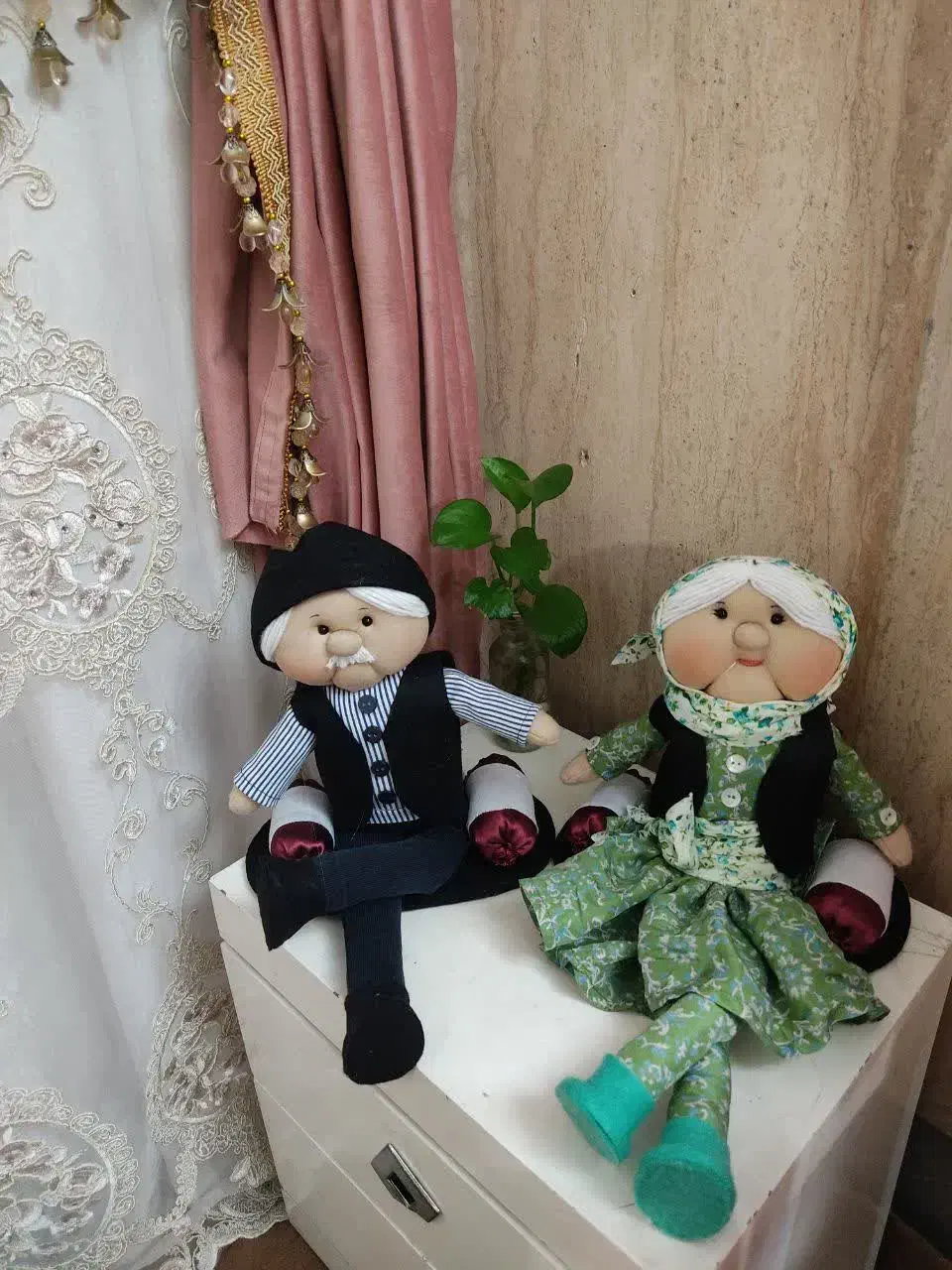 عروسک پدر بزرگ مادر بزرگ ویژه یلدا|اسباببازی|قم, بکایی|دیوار