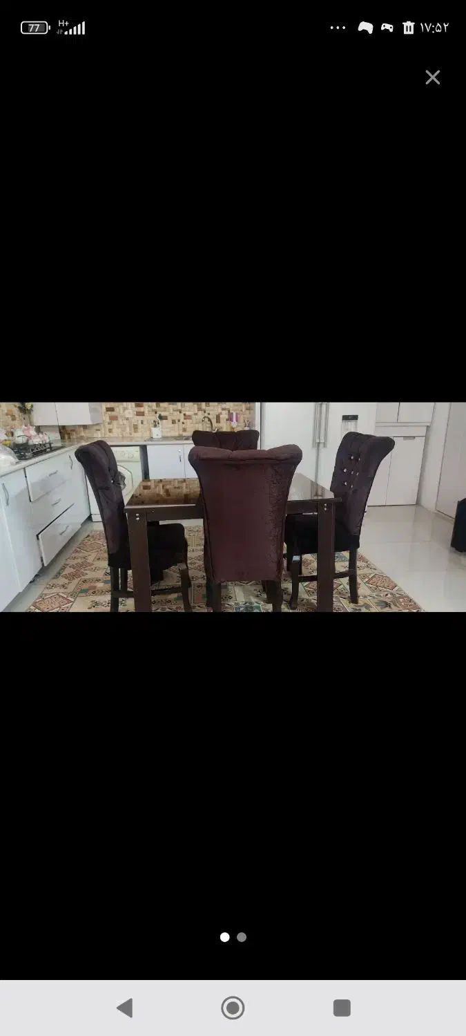 میز ناهار خوری چهار نفره|میز و صندلی غذاخوری|طرقبه, |دیوار