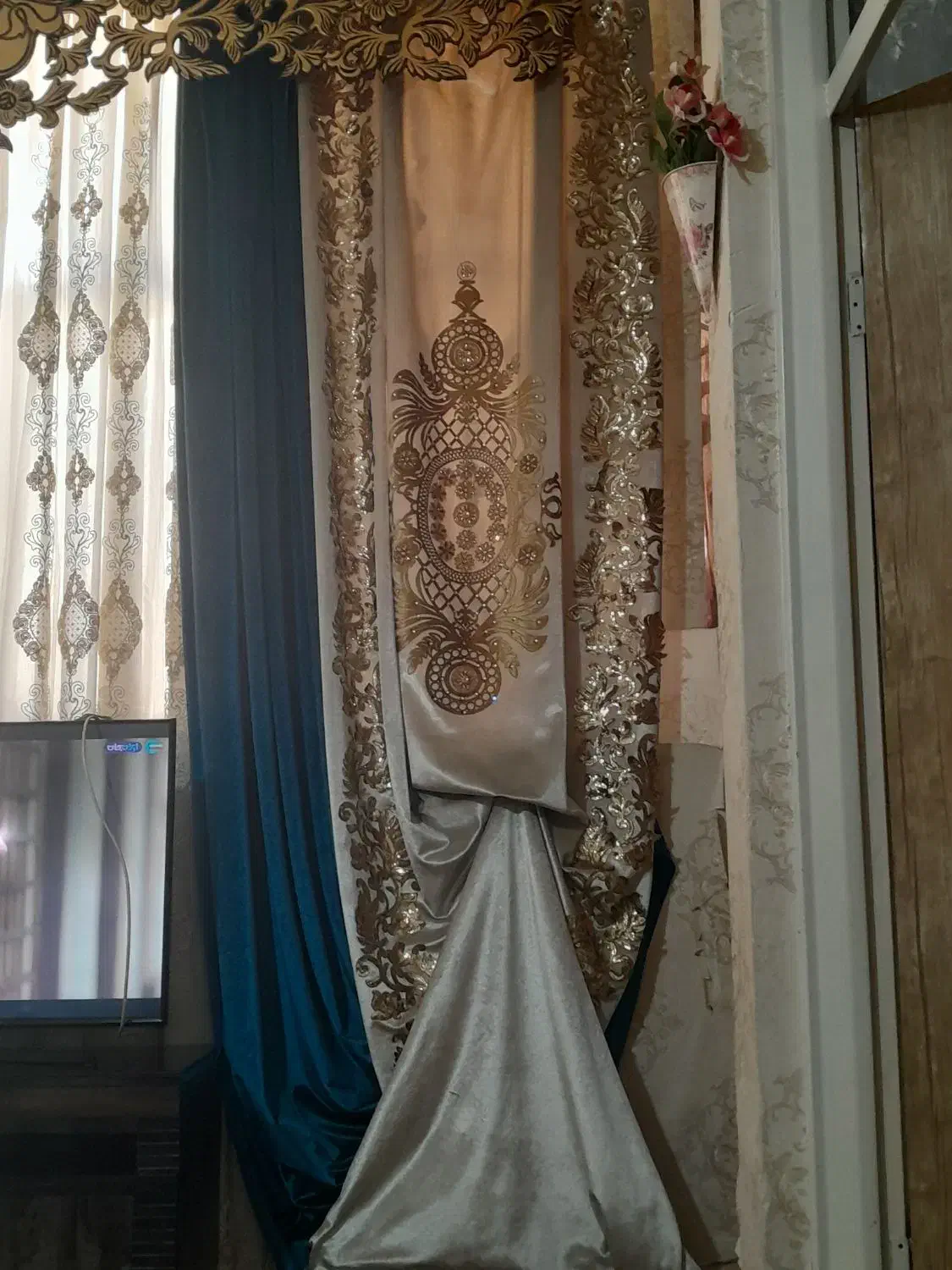 پرده|پرده، رانر، رومیزی|شاهدشهر, |دیوار