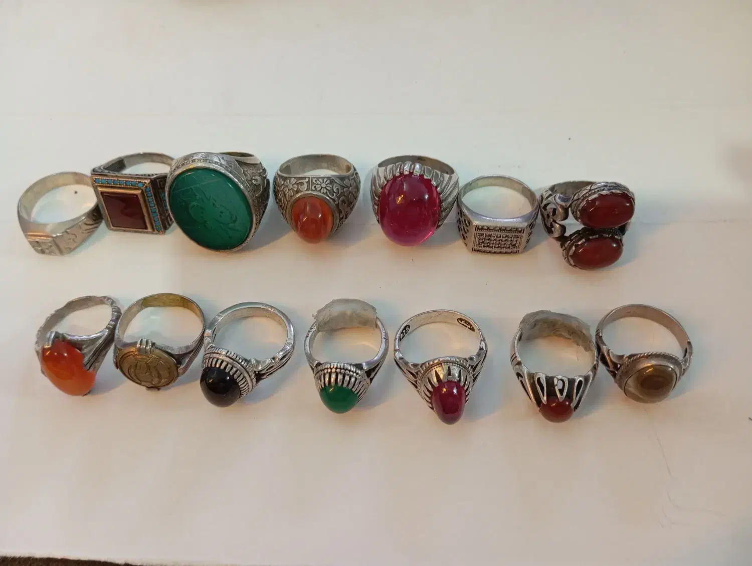 انگشترهای نقره|جواهرات|ملایر, |دیوار