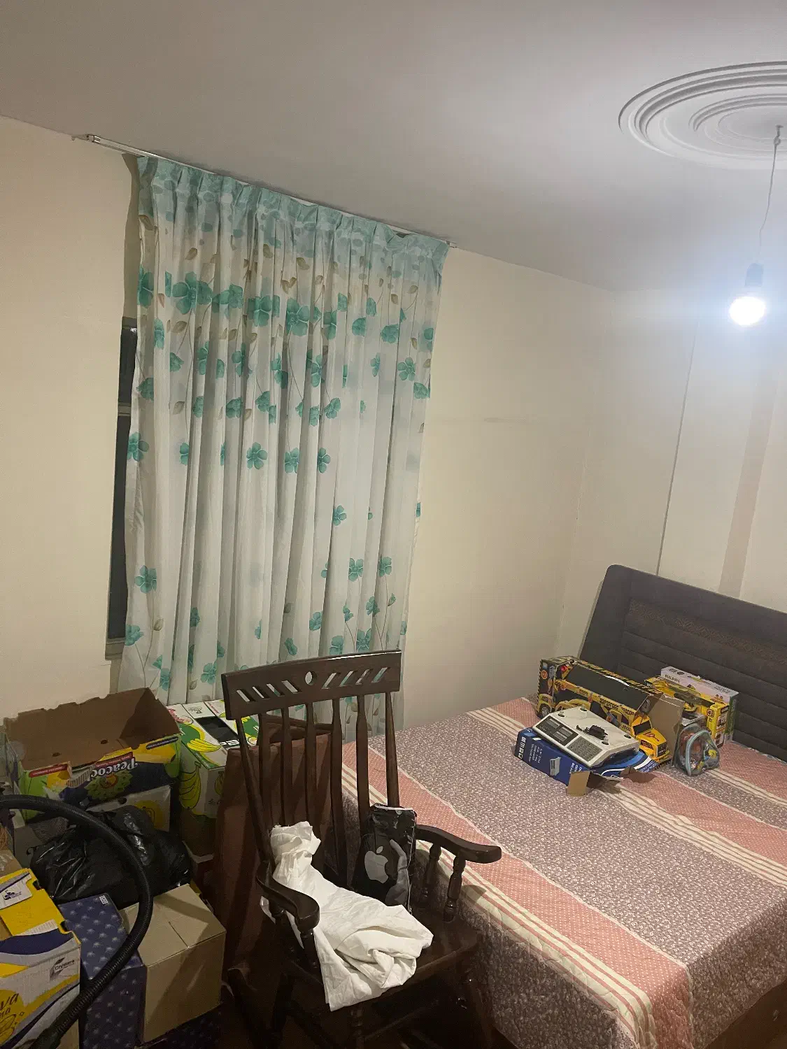 پرده اتاق خواب|پرده، رانر، رومیزی|محمدیه-قزوین, |دیوار