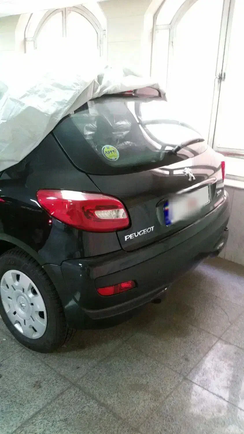 207 صفر خشک مشکی دنده فول|خودرو سواری و وانت|تبریز, |دیوار