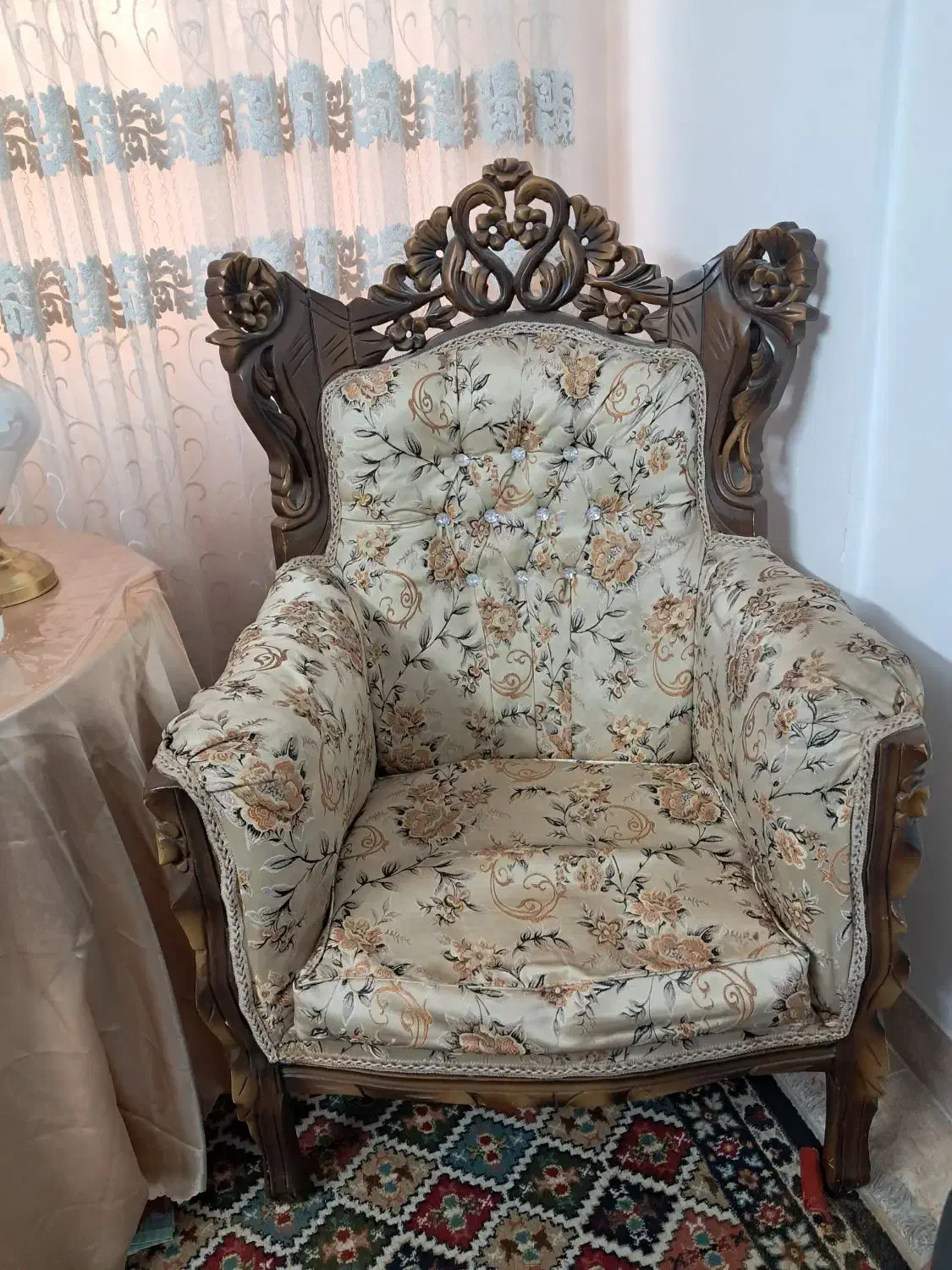 مبل ۷ نفره|مبلمان خانگی و میز عسلی|ورامین, خیر آباد|دیوار