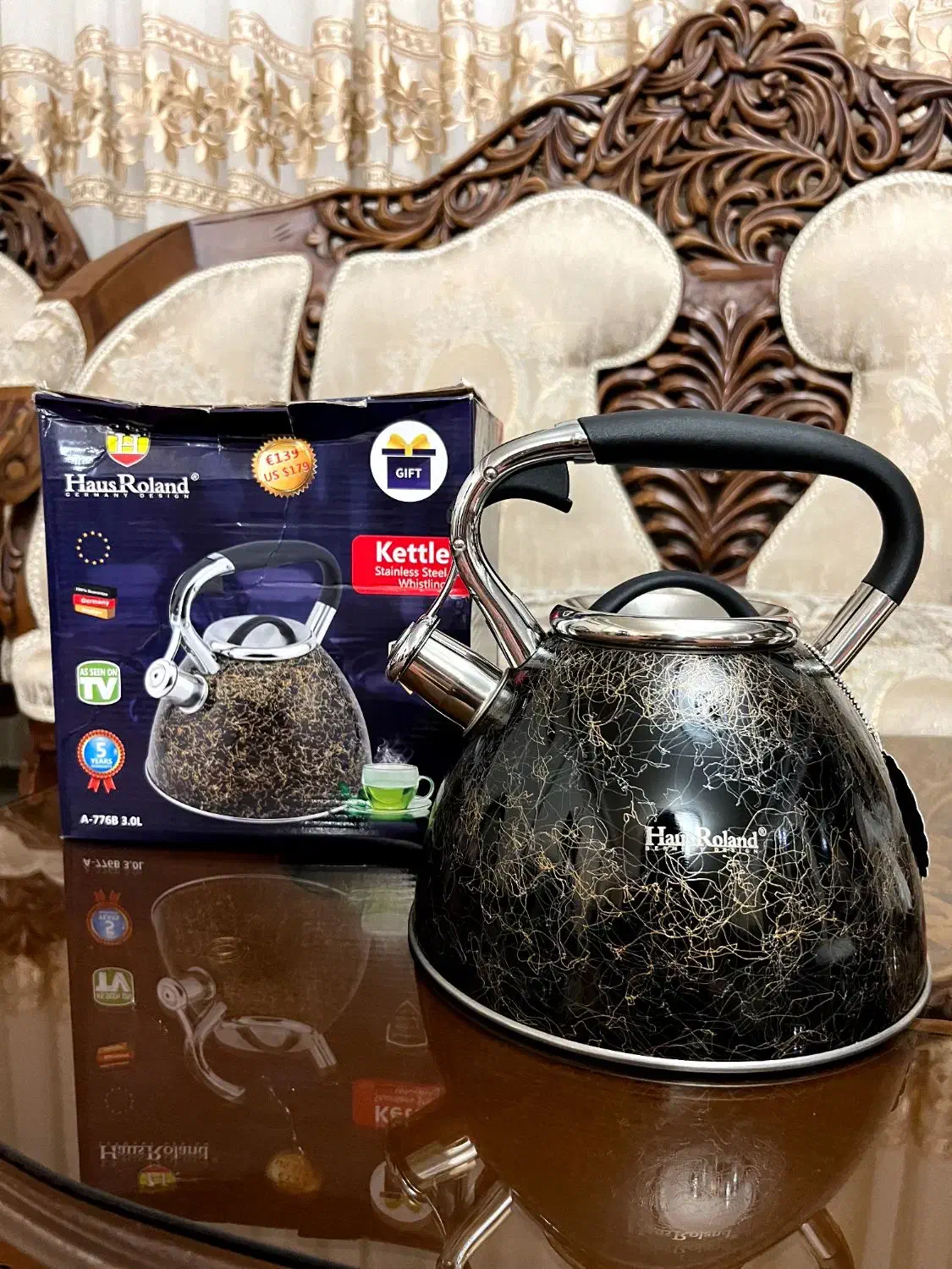 کتری Hause Roland|قوری، کتری، قهوه‌ساز دستی|تبریز, |دیوار