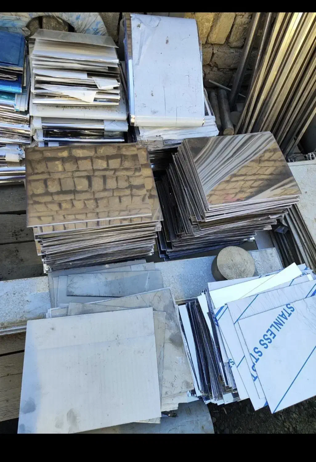 خرید*کناره ورق استیل بگیر نگیر304واشری ضایعات لوله|عمده‌فروشی|تهران, شادآباد|دیوار