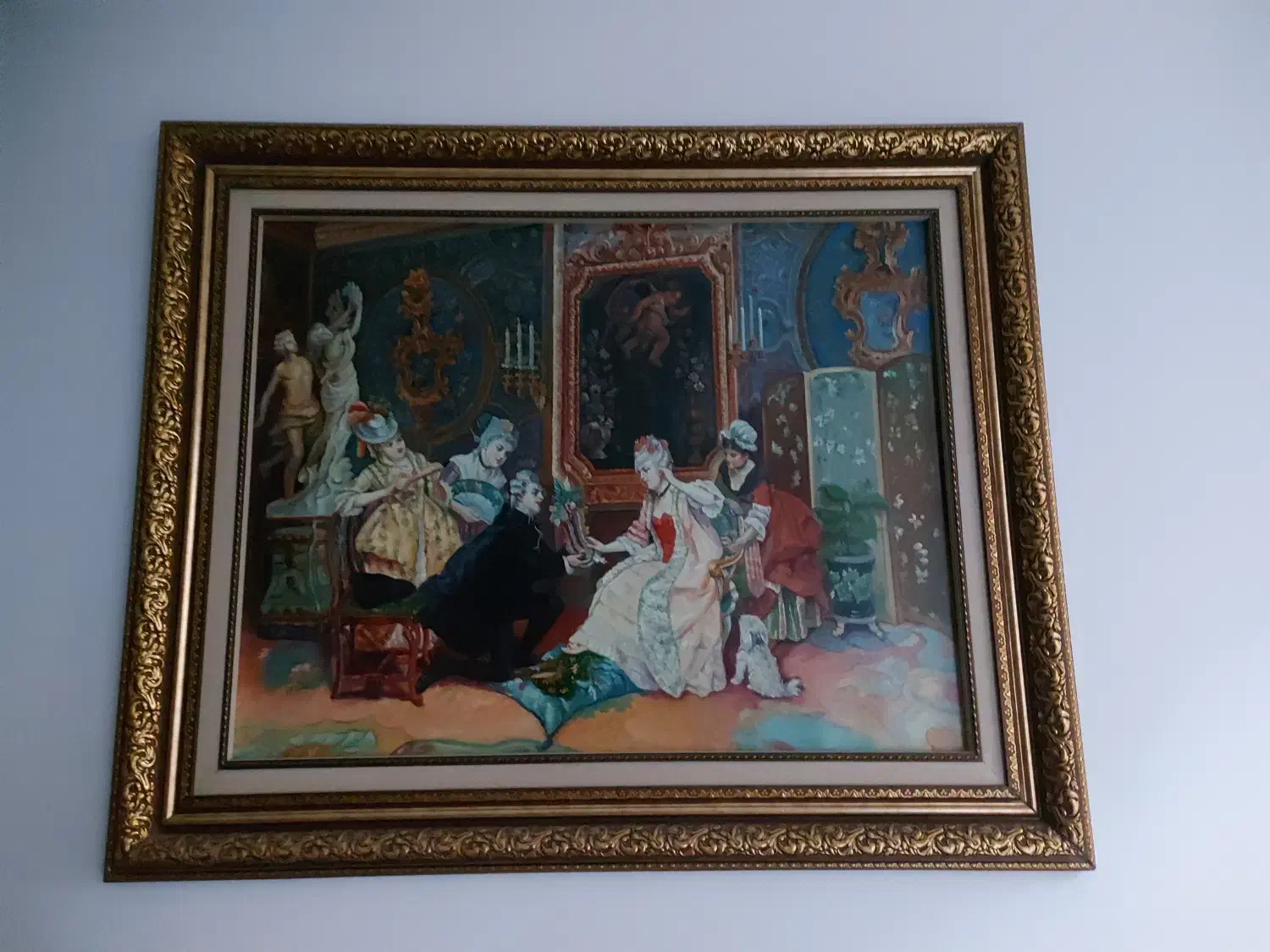 تابلو نقاشی رنگ و روغن|تابلو، نقاشی، عکس|تهران, درختی|دیوار