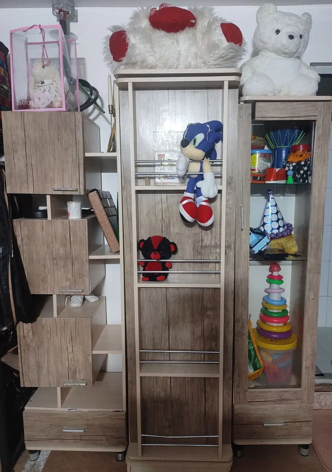 کمد و تخت کودک|تخت و سرویس خواب|قم, زند آباد|دیوار