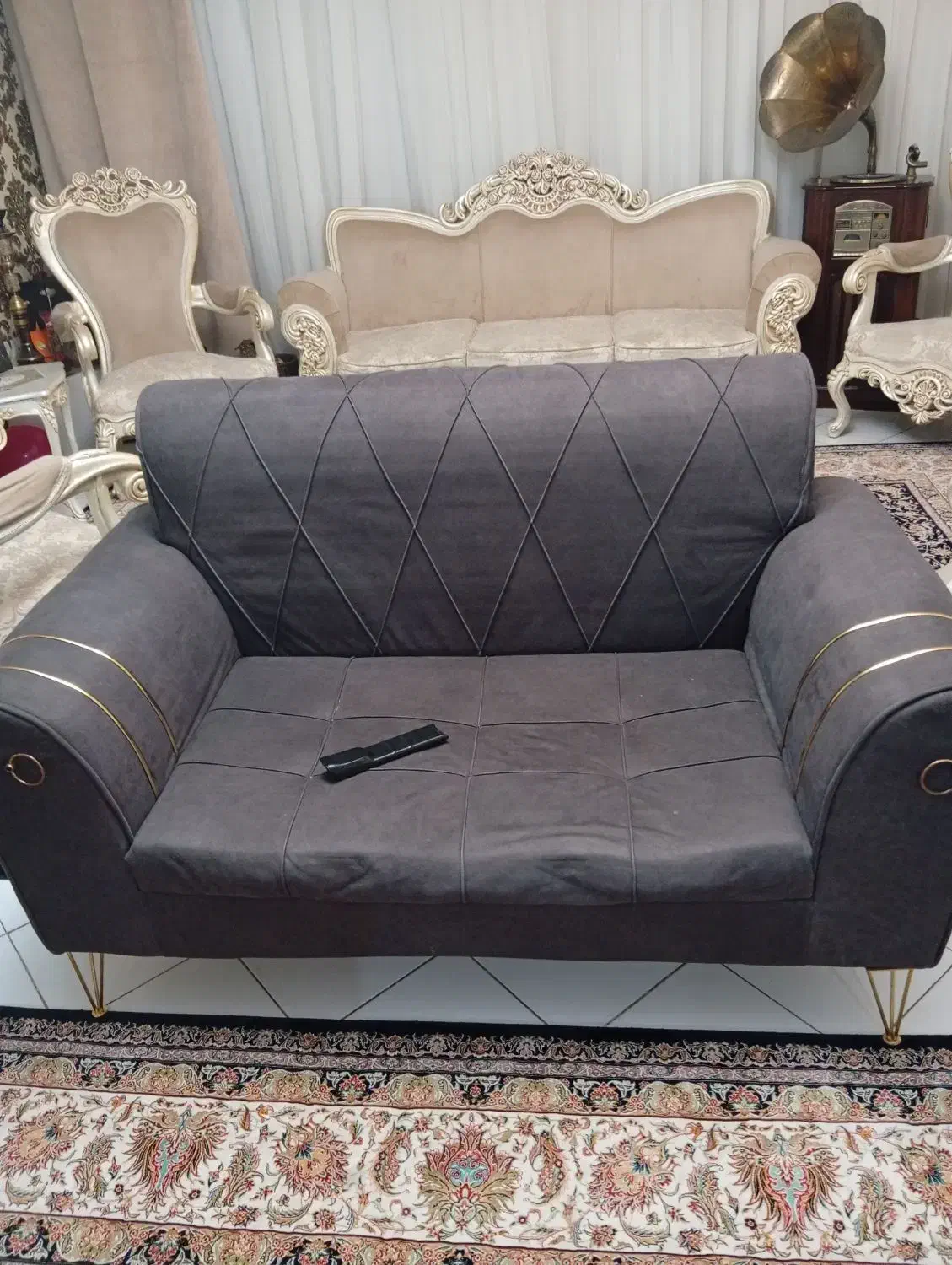 مبل پنج نفره کار کرده|مبلمان خانگی و میز عسلی|فردیس, سرحدی|دیوار