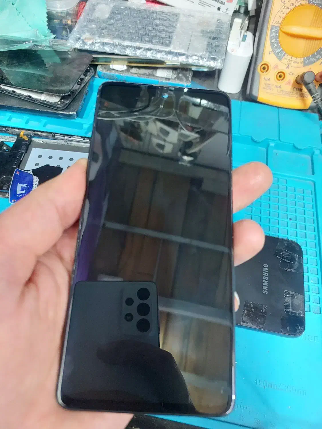 lcd رو کاری a51|لوازم جانبی موبایل و تبلت|باقرشهر, |دیوار