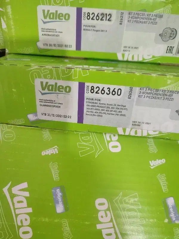 کیت کلاچ VALEO سبز اصلی سمند 405|قطعات یدکی و لوازم جانبی|رشت, جانبازان|دیوار