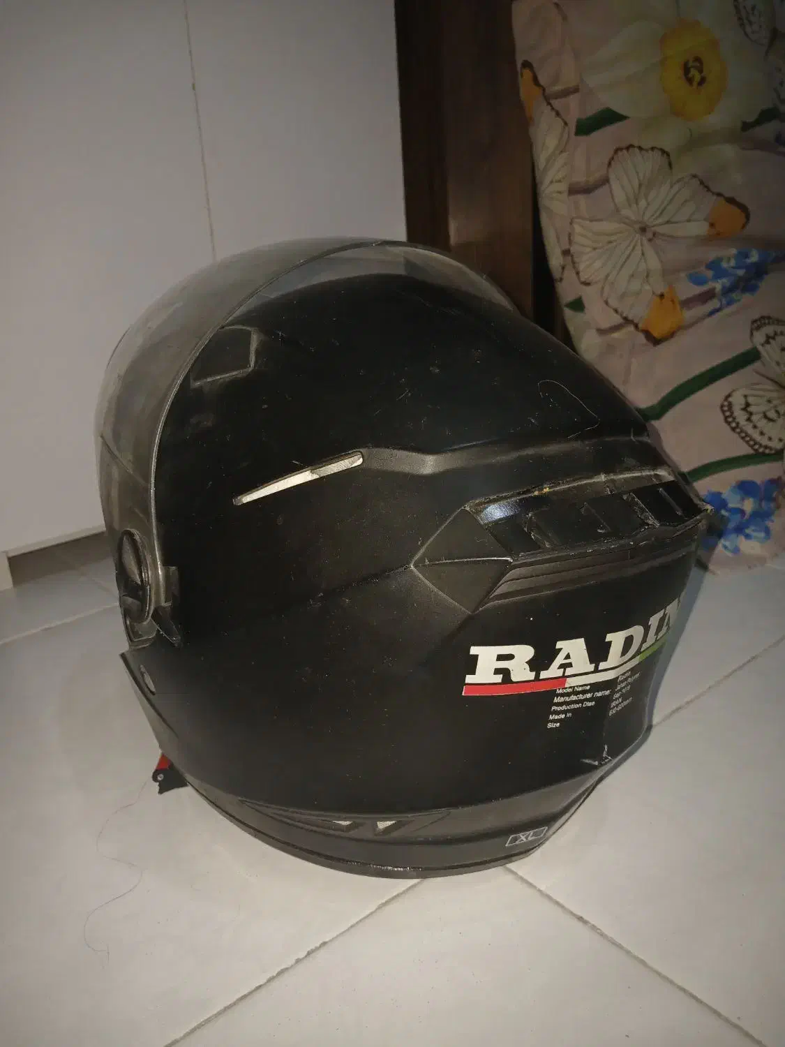کلاه کاسکت radin|موتورسیکلت|اصفهان, مشکین|دیوار