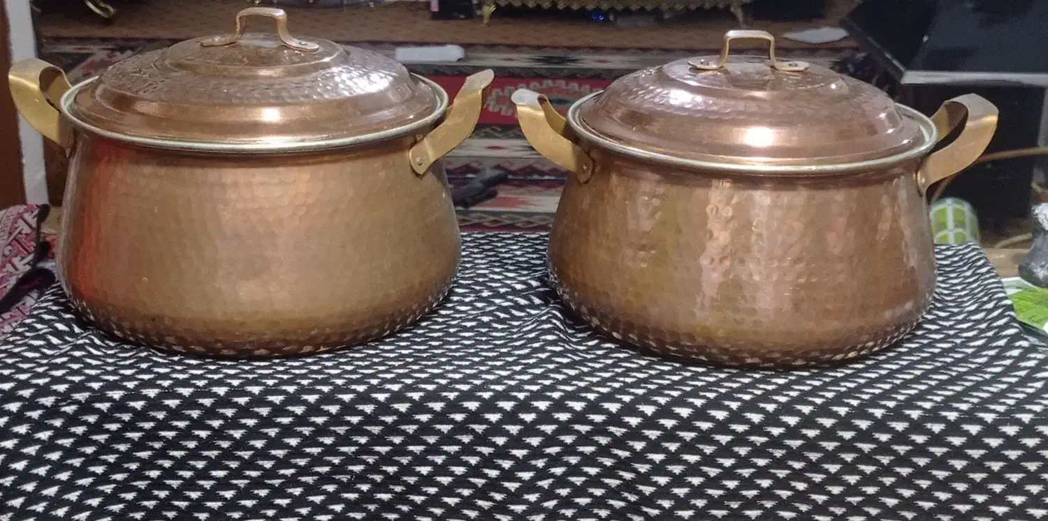 قابلمه مسی|ظروف پخت‌وپز|نورآباد, |دیوار