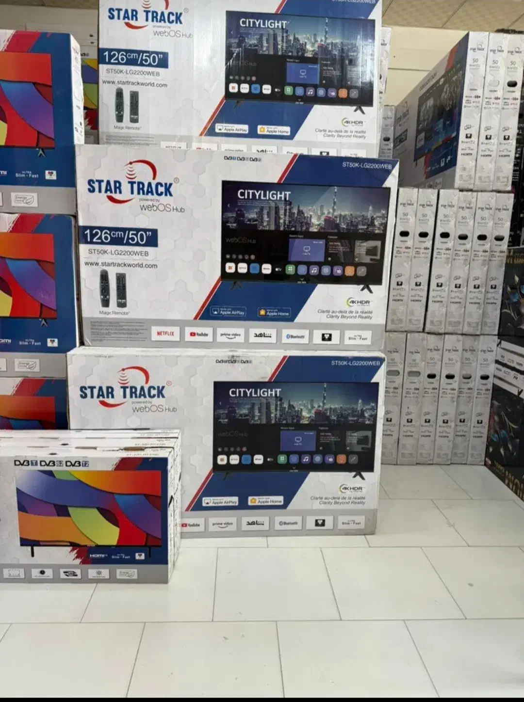 تلویزیون ال ای دی استارست و استارتراک 43 50 55 65|تلویزیون و پروژکتور|شیراز, ملاصدرا|دیوار