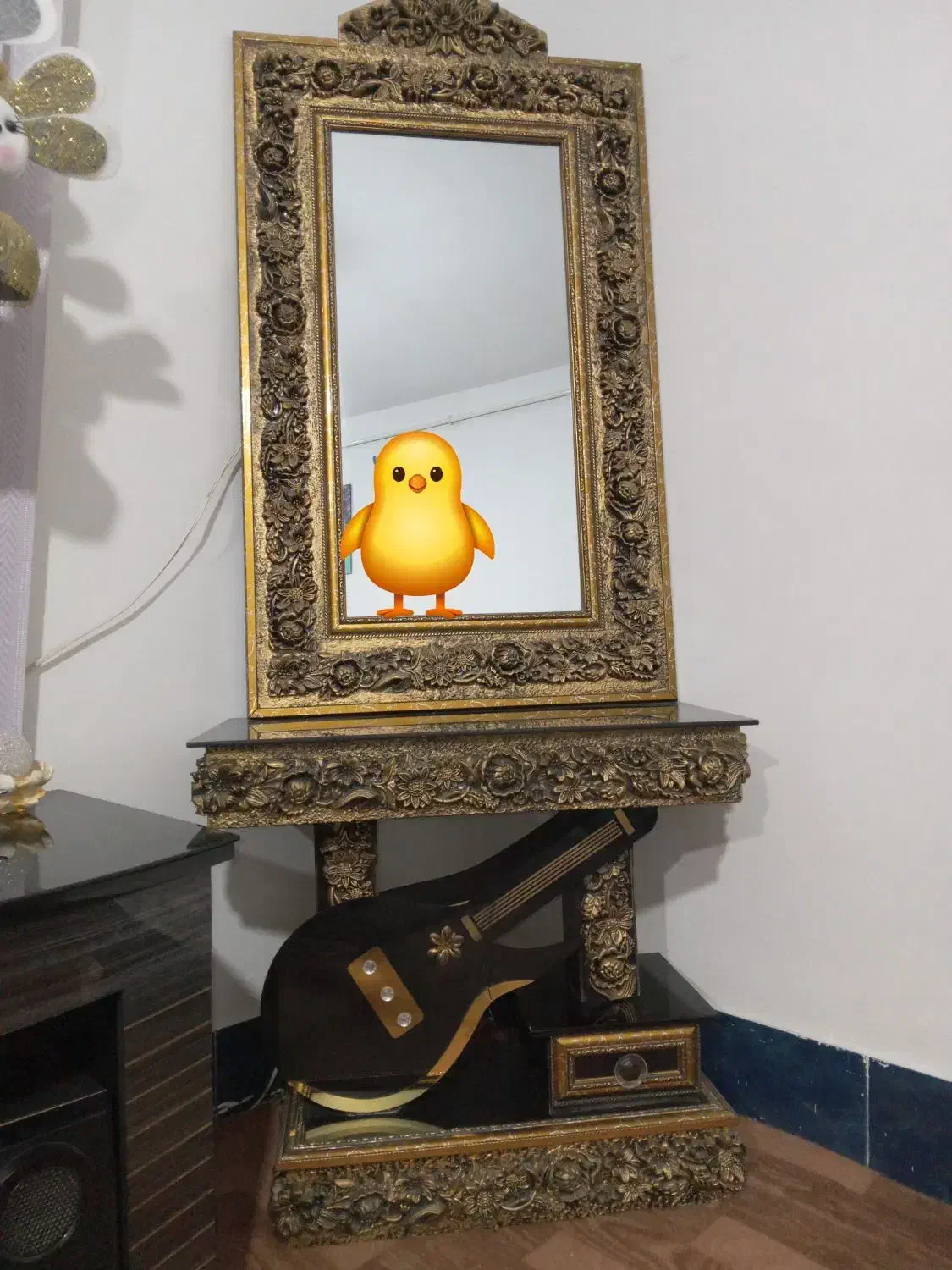 آینه وشمعدان|آینه|مراغه, |دیوار