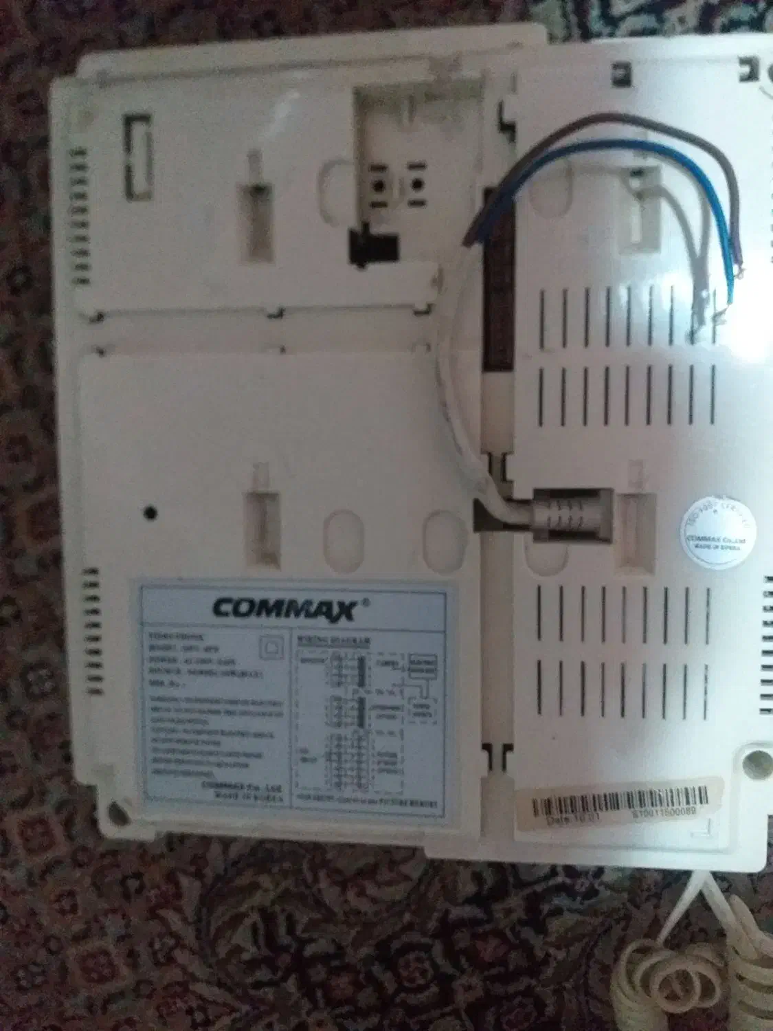 ایفون تصویری کوماکس|دوربین مداربسته|کرج, حصارک بالا|دیوار