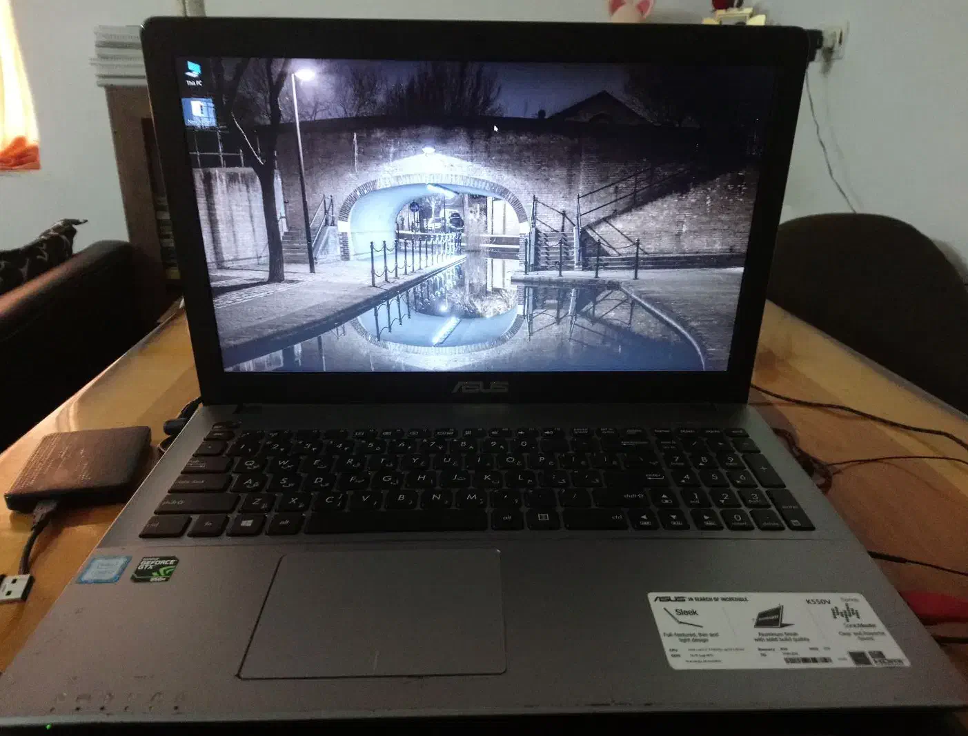 ایسوس K550vx|رایانه همراه|لنگرود, |دیوار