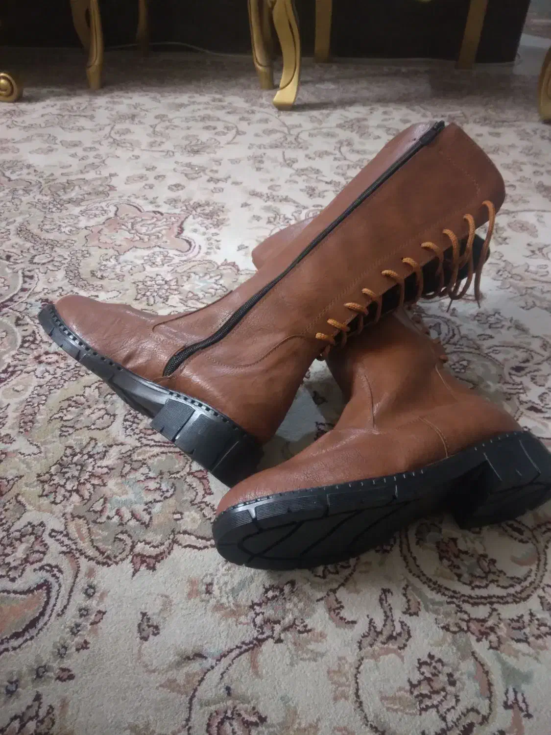 بوت چکمه بلند زنانه سایز ۴۰|کیف، کفش، کمربند|مشهد, شهرک مهرگان|دیوار