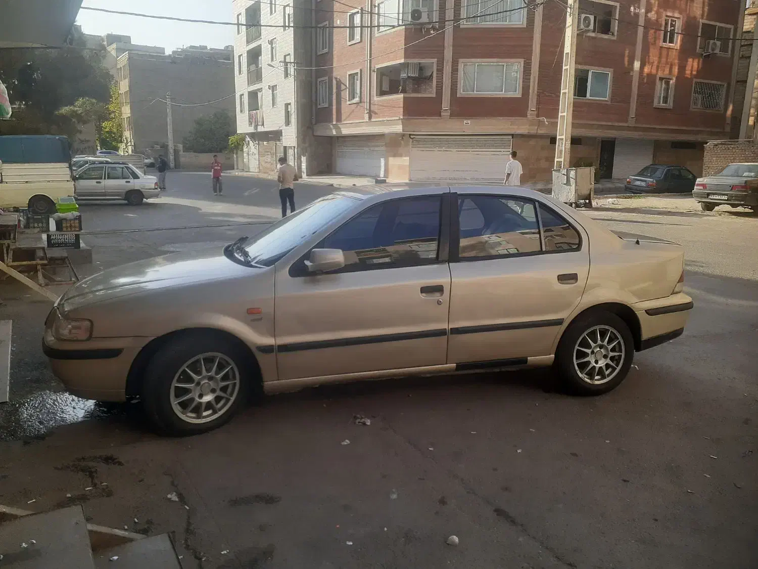 سمند بژ x7مدل۱۳۸۲|خودرو سواری و وانت|اسلام‌شهر, شهرک واوان|دیوار