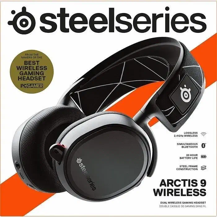 هدست بازی بیسیم دوگانه سری SteelSeries Arctis 9|قطعات و لوازم جانبی رایانه|شیراز, عفیفآباد|دیوار