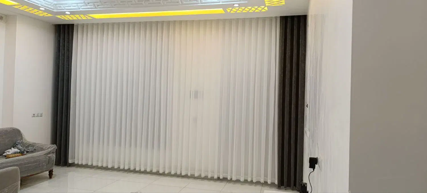 پرده های لاکچری ترکیبی (مخمل + حریر متنوع)|پرده، رانر، رومیزی|بیرجند, |دیوار