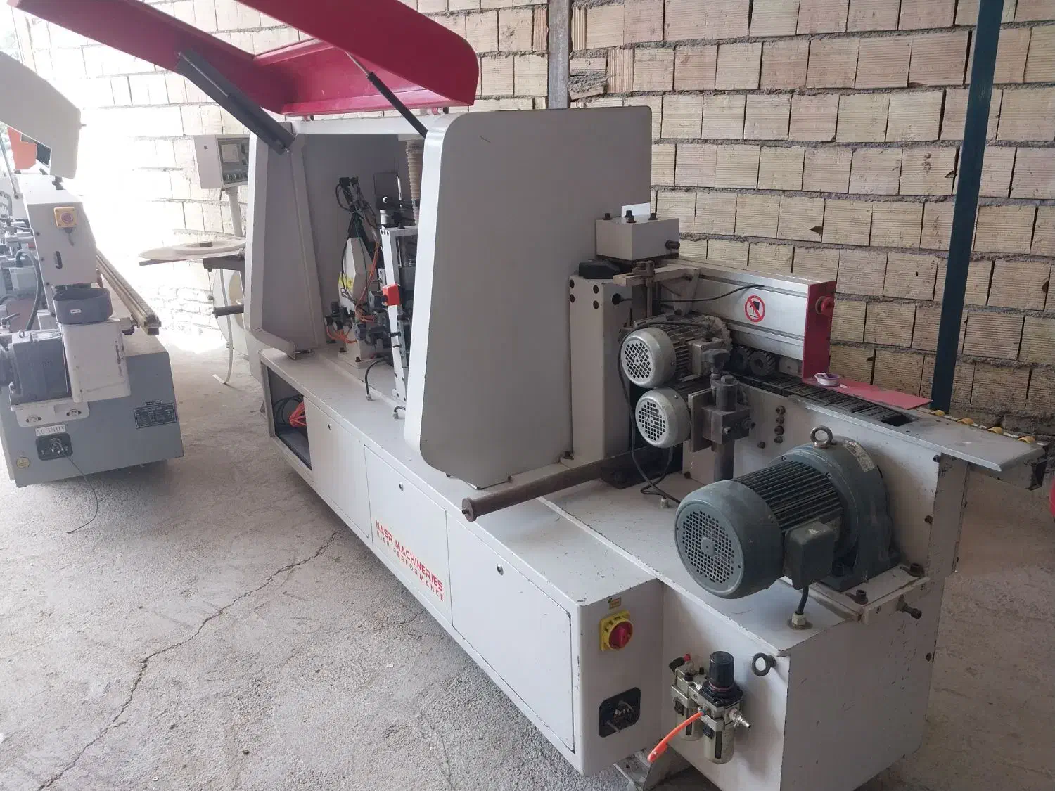 لبه چسبان طرح KDT نوین چوب نوار PVC دورکن|ماشین‌آلات صنعتی|مشهد, خین عرب|دیوار