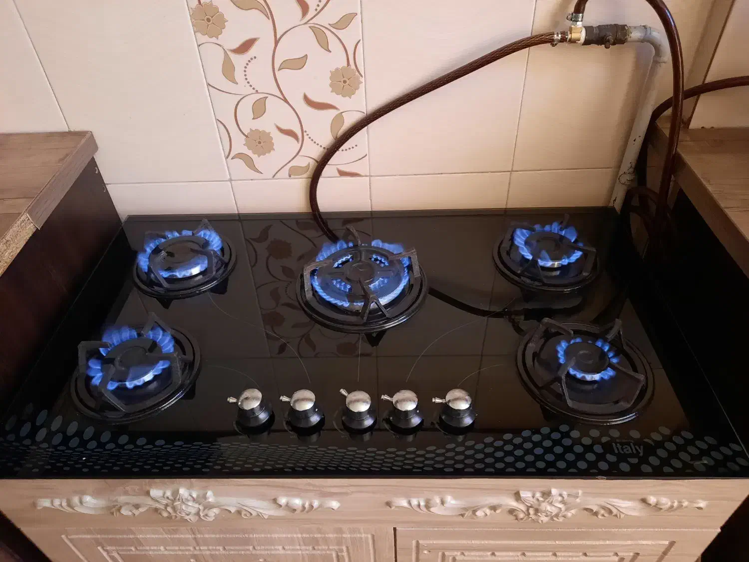 اجاق گاز صفحه ایی با کابینت|اجاق گاز و لوازم برقی پخت‌وپز|پاکدشت, پاکدشت (مامازند)|دیوار