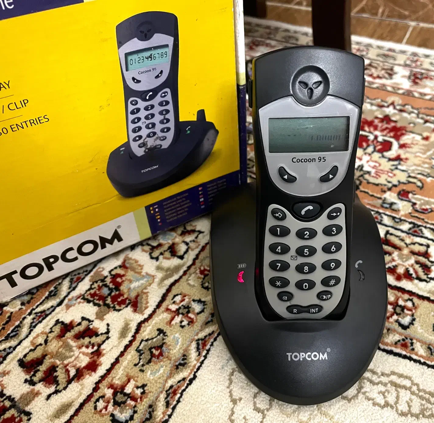 تلفن بی سیمtopcom|تلفن رومیزی|کرمانشاه, |دیوار