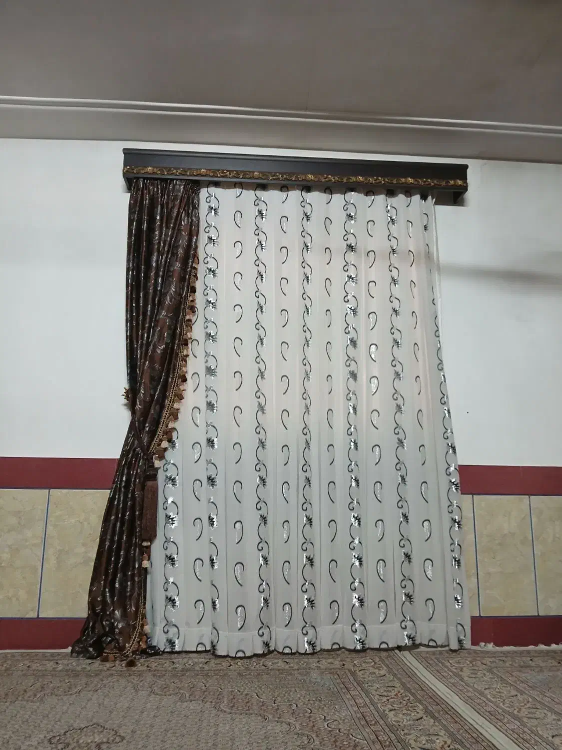 پرده|پرده، رانر، رومیزی|خان ببین, |دیوار