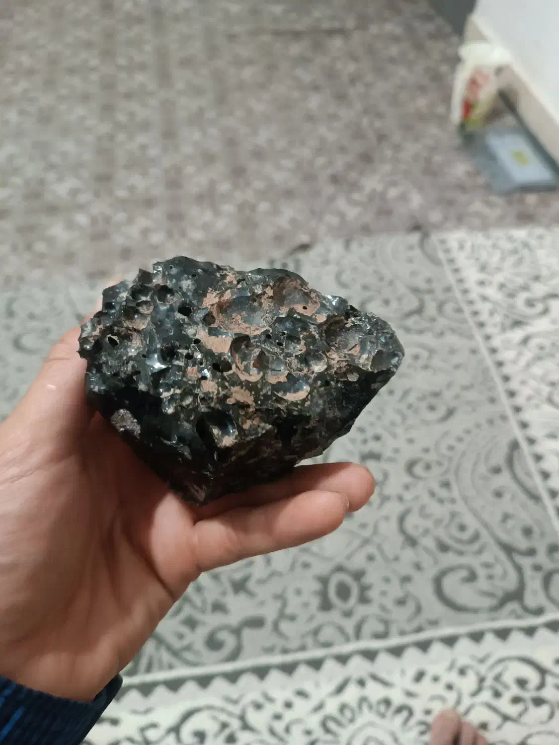 شهاب سنگ|کلکسیون اشیاء عتیقه|قم, ناصردیوان|دیوار