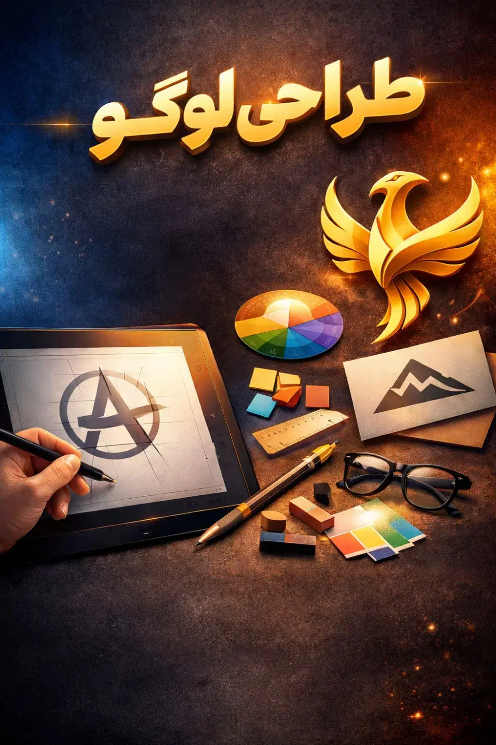 طراحی لوگو|خدمات رایانه‌ای و موبایل|کرمان, |دیوار