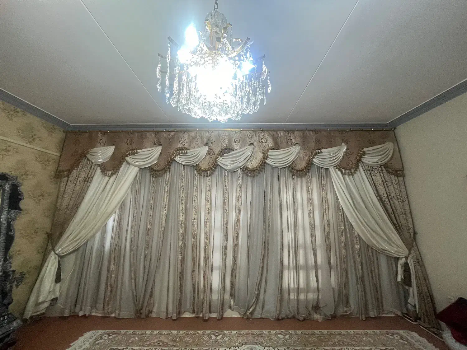 پرده در دو سایز|پرده، رانر، رومیزی|بندرعباس, |دیوار