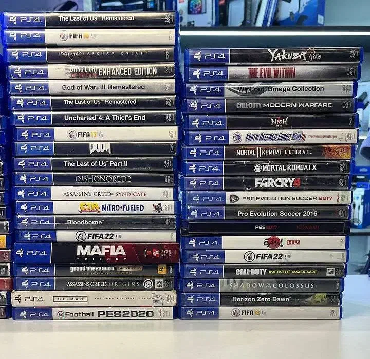 فروش دیسک‌های PS4 و PS5 اکبند و کارکرده|کنسول، بازی ویدئویی و آنلاین|گنبد کاووس, |دیوار