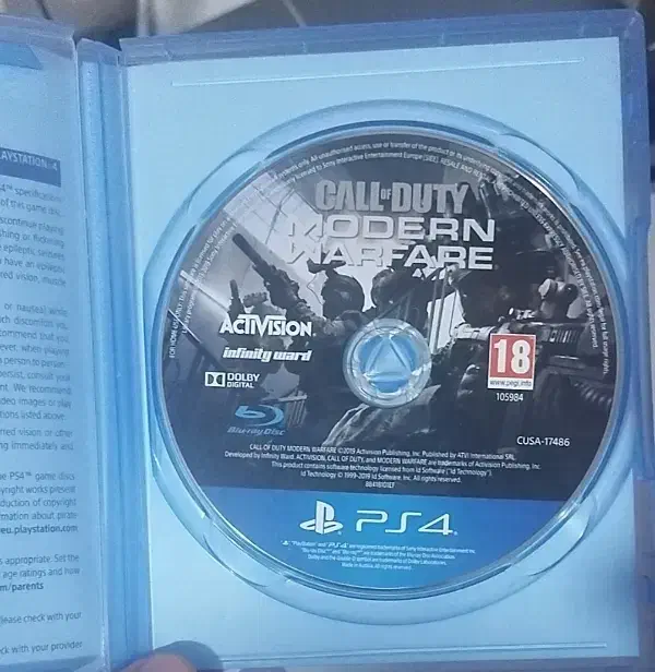 بازی PS4 کالاف دیوتی modern warfare|کنسول، بازی ویدئویی و آنلاین|الشتر, |دیوار