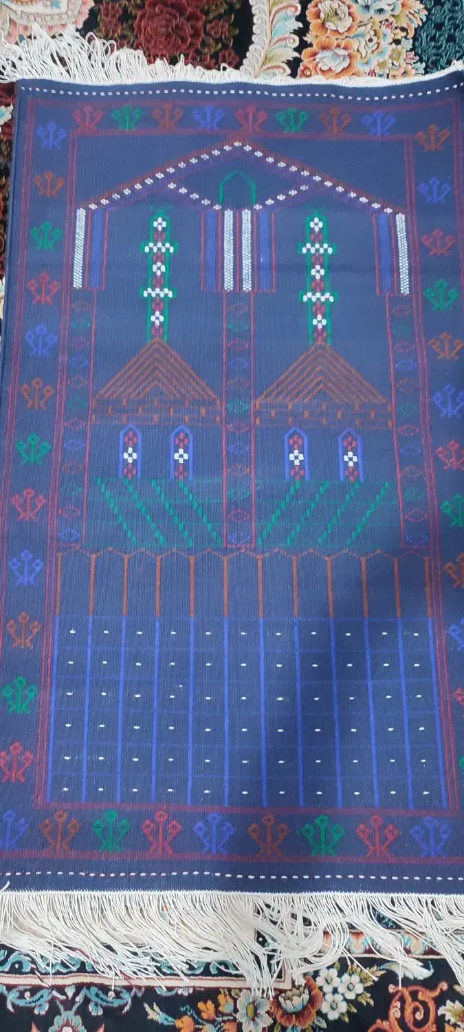 جانمازی دستبافت|صنایع دستی و سایر لوازم تزئینی|آق قلا, |دیوار