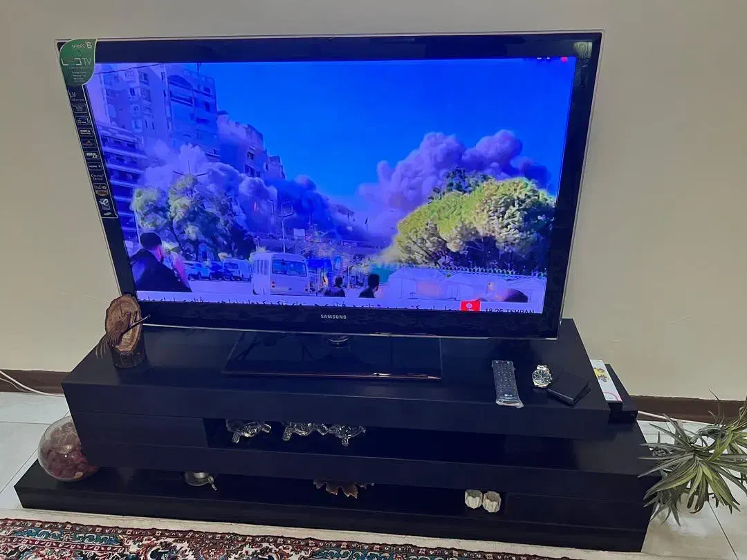 تلویزیون سامسونگ ۴۶ اینچ به همراه گیرنده دیجیتال|تلویزیون و پروژکتور|تهران, شادمان|دیوار