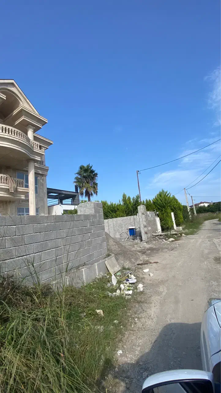 ۲۳۱متر زمین بافت زرد شهرکی پروانه دار در همت آباد|فروش زمین و ملک کلنگی|شیرود, |دیوار