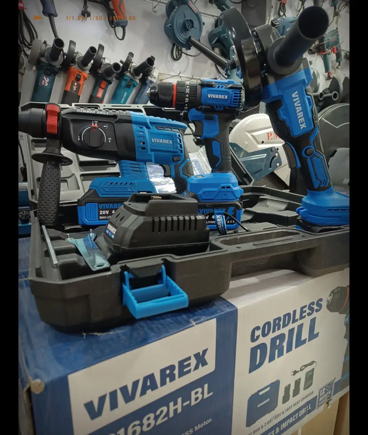 پک سه عددی دریل شارژی ویوارکس|مصالح و تجهیزات ساختمان|سبزوار, امیریه|دیوار