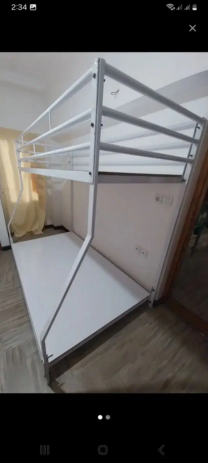 تخت دوطبقه|تخت و سرویس خواب|علی‌آباد کتول, |دیوار