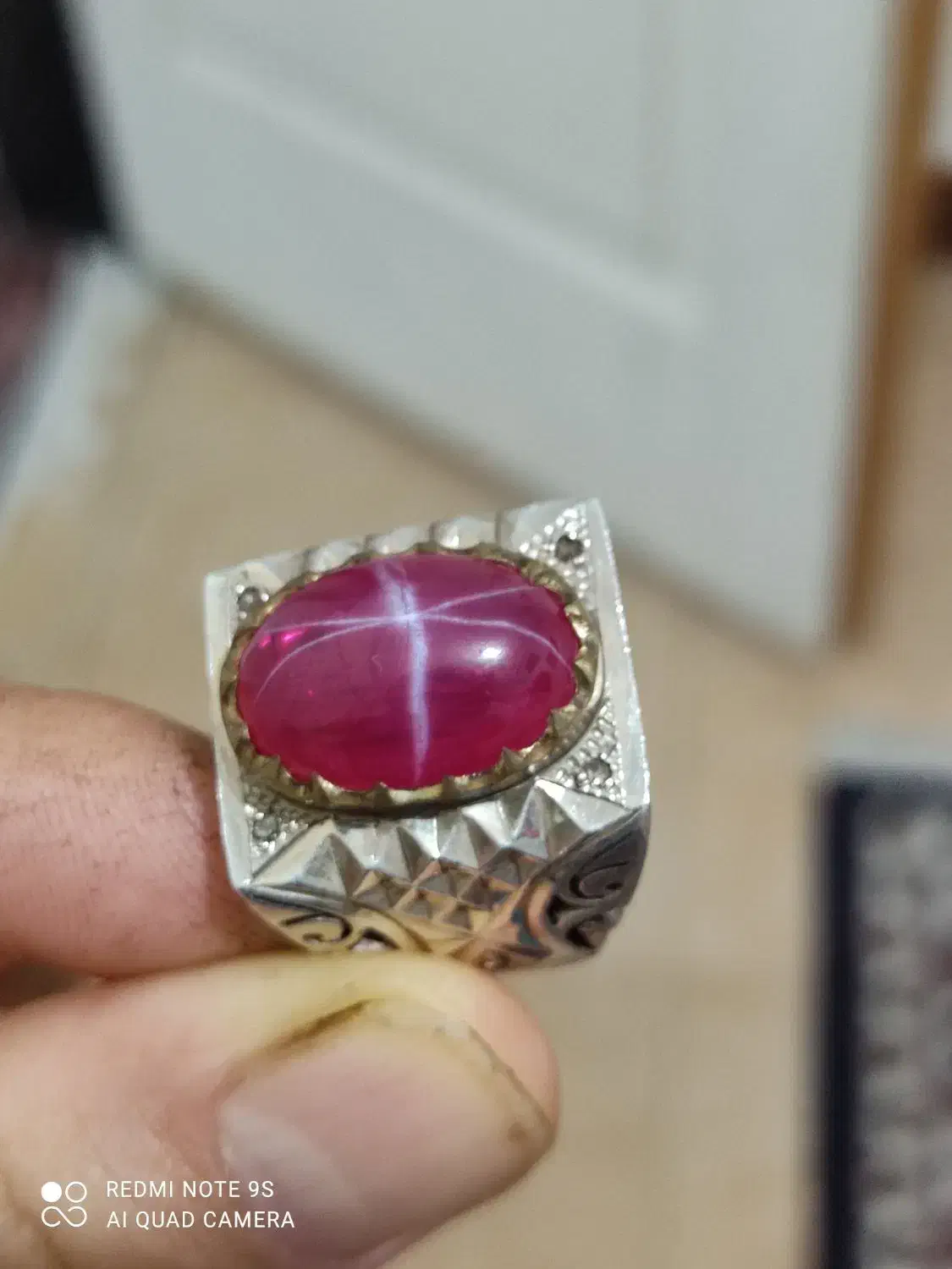 انگشتر یاقوت استار|جواهرات|قرچک, زیبا شهر|دیوار