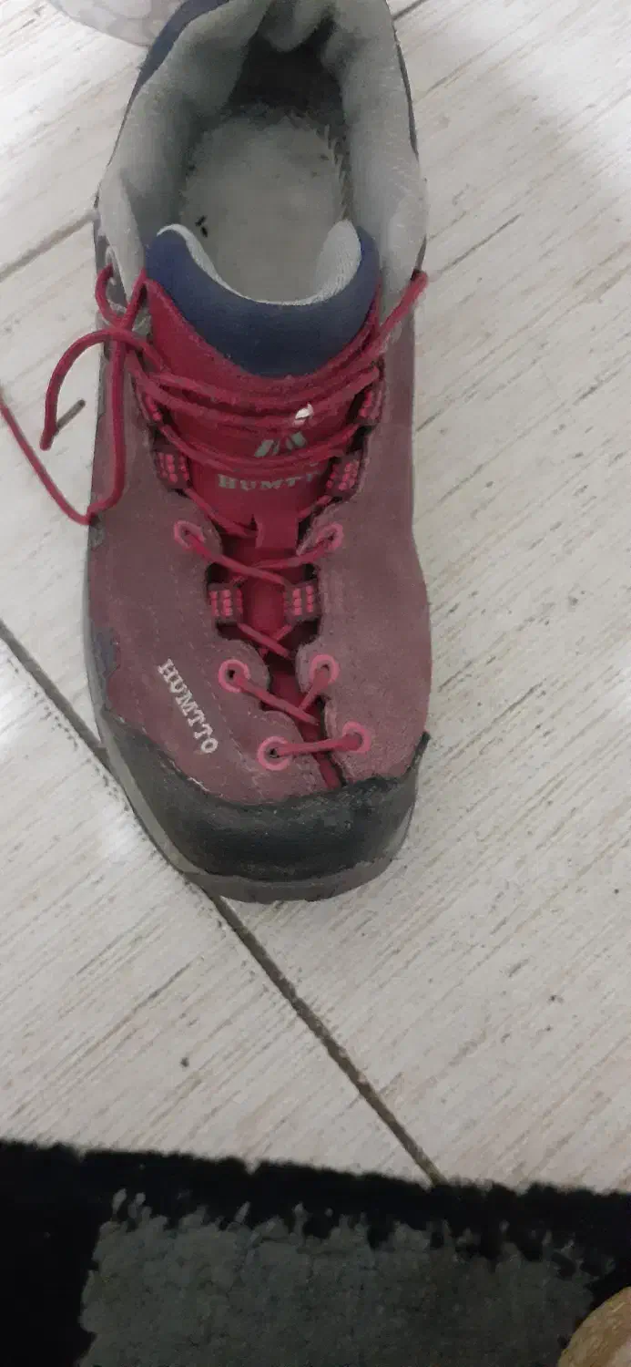 کفش کوهنوردی رنگ بنفش توسی سایز ۳۸|کیف، کفش، کمربند|کرمان, |دیوار