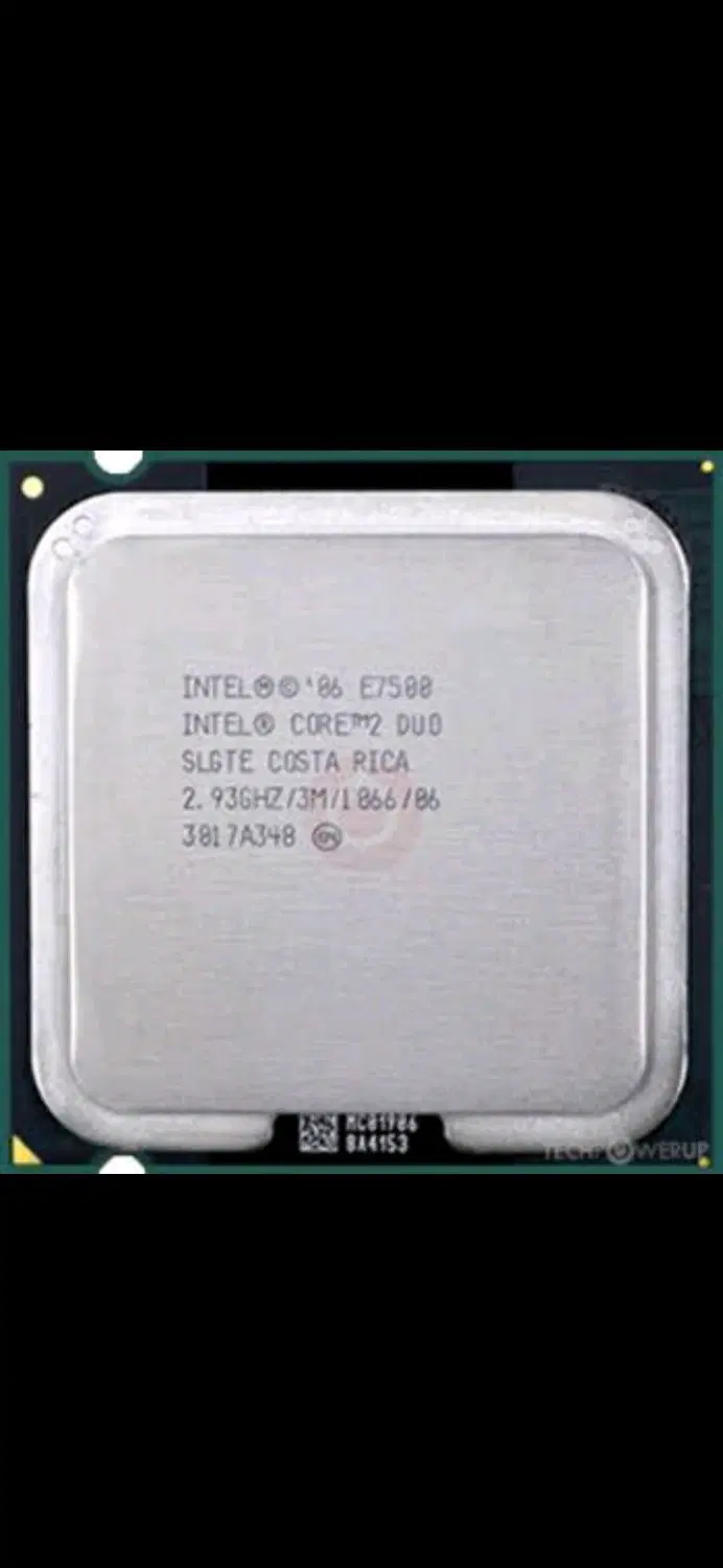 cpu e7500|قطعات و لوازم جانبی رایانه|قم, علی آباد سعدگان|دیوار