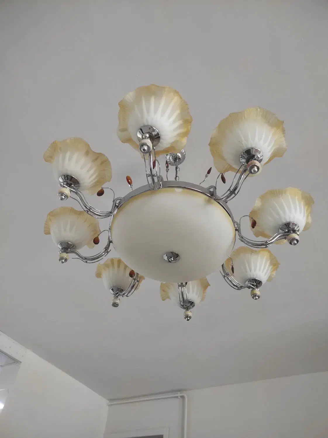 لوستر|لوستر و چراغ آویز|بیجار, |دیوار