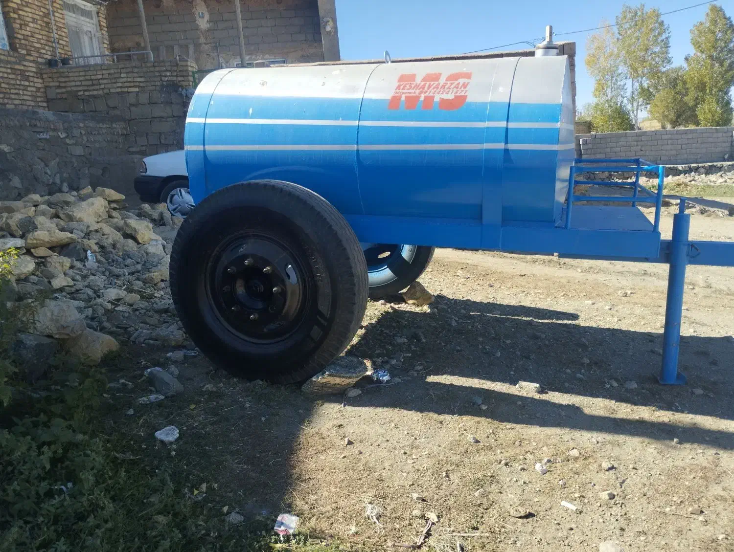 تانکر آب کششی 2000لیتری|ماشین‌آلات صنعتی|ماهنشان, |دیوار