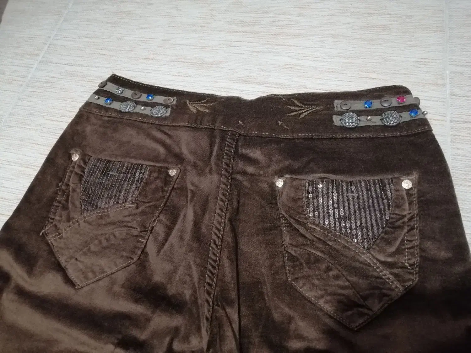 شلوار  زنانه نو.مخمل ترک خارجی، سایز38-40.دم پا|لباس|سبزوار, کاشفی شمالی (دادگستری)|دیوار