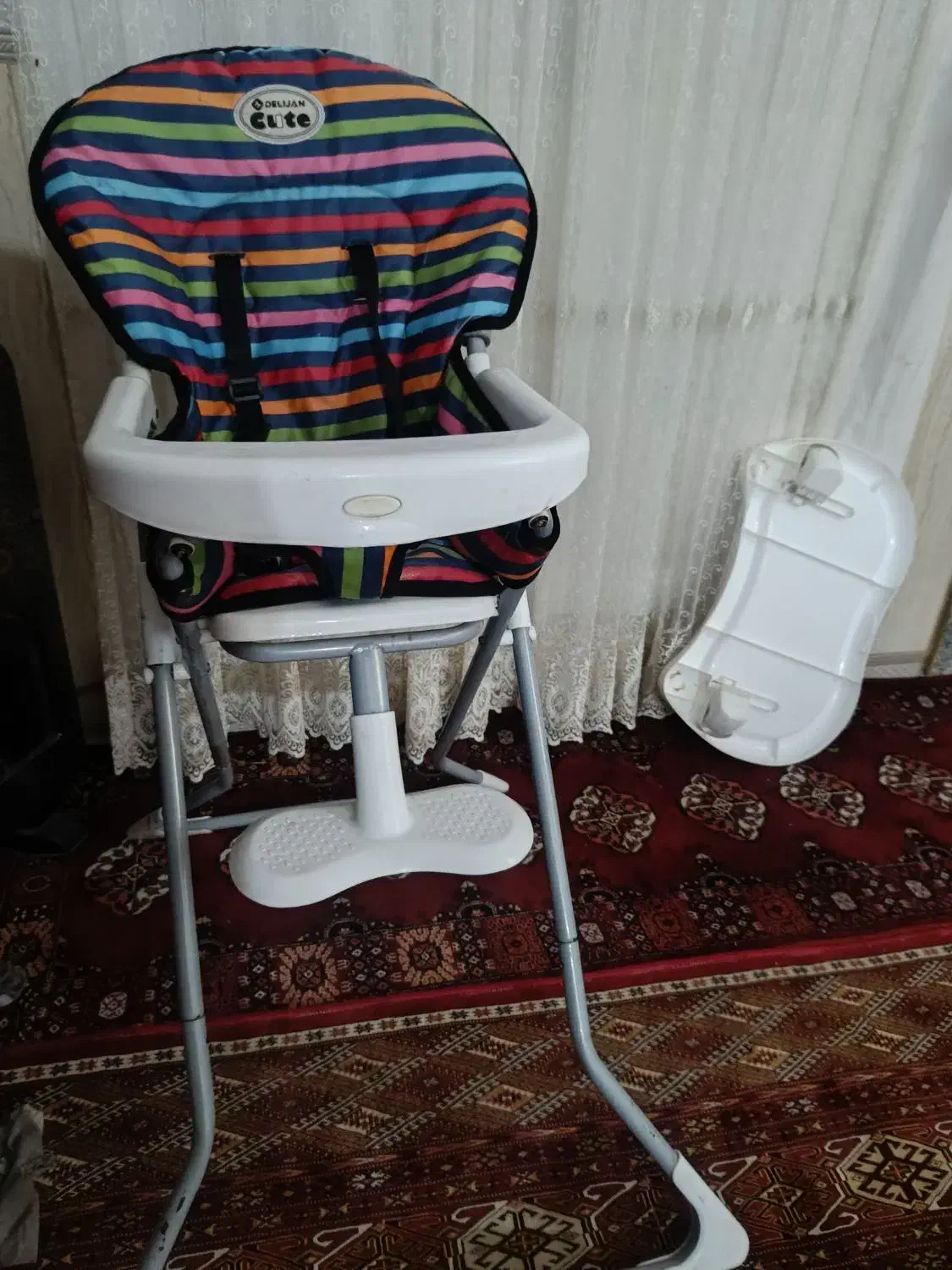 صندلی غذاکودک وکریر|اسباب و اثاث بچه|آق قلا, |دیوار